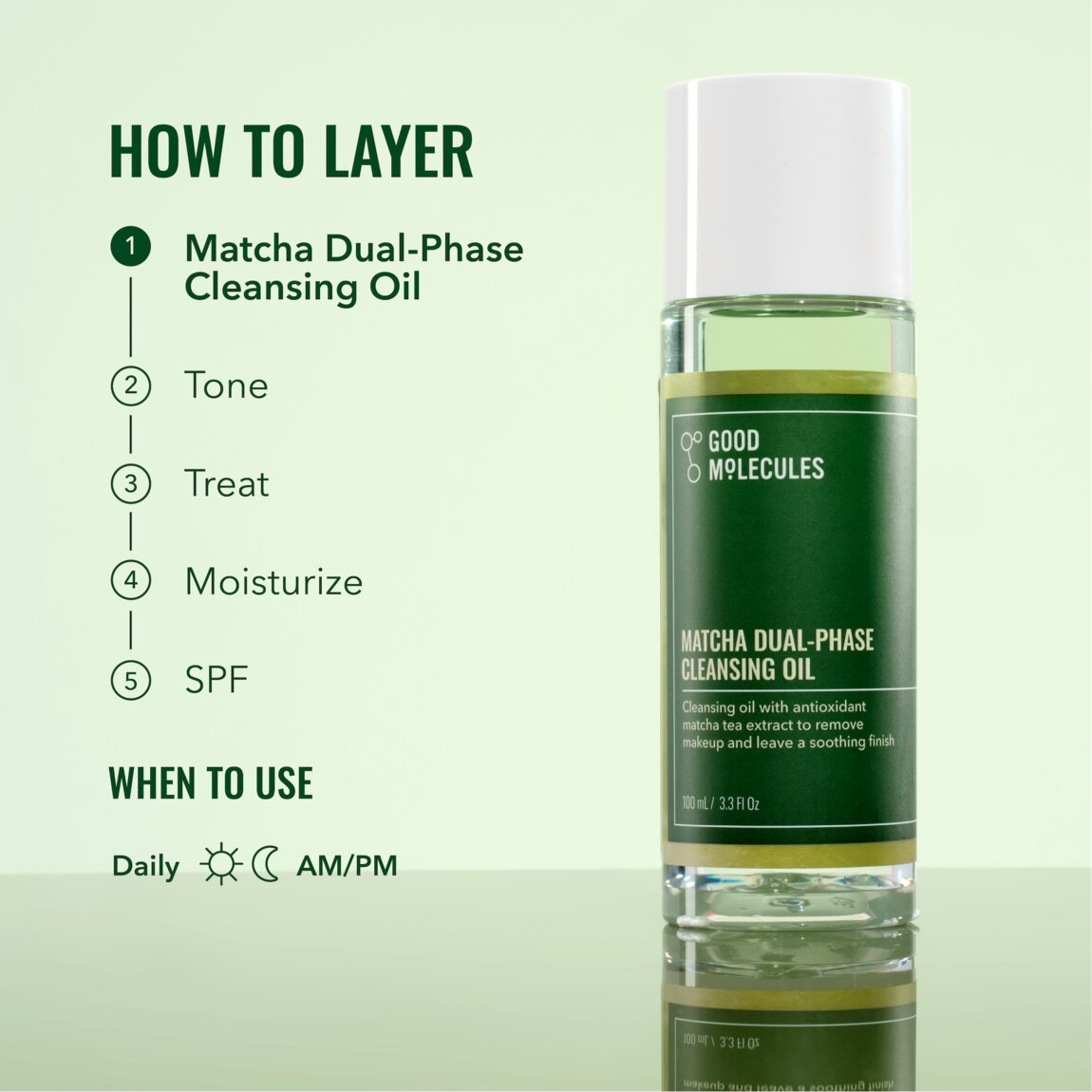 Matcha Dual-Phase Cleansing Oil J9