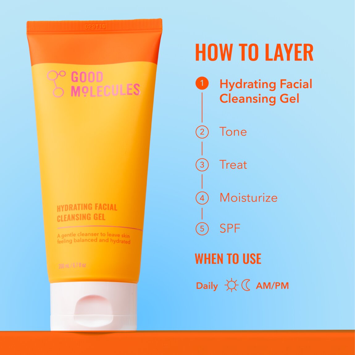 Hydrating Facial Cleansing Gel T7