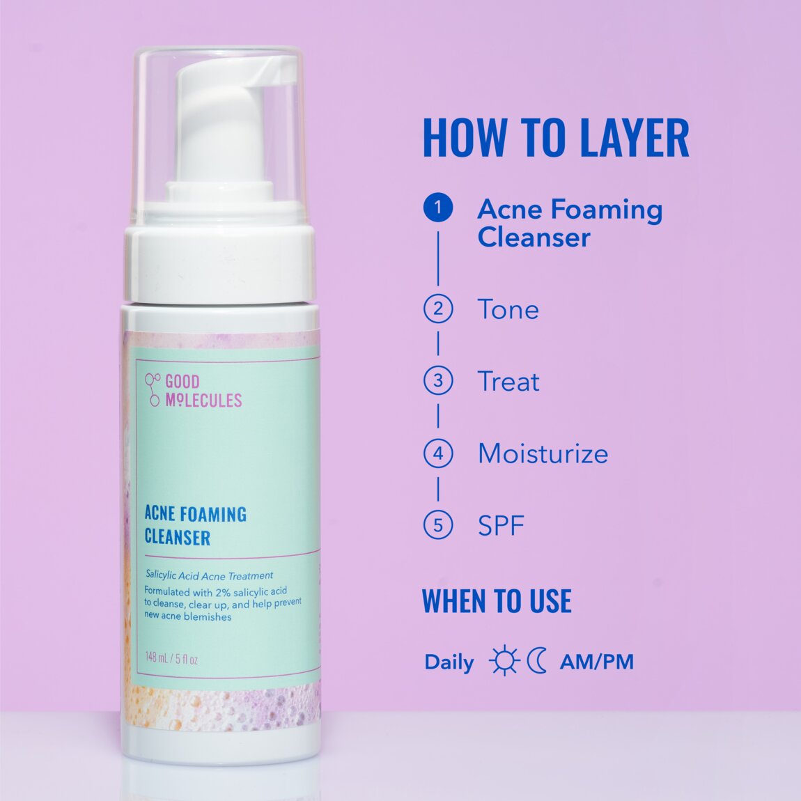 Acne Foaming Cleanser J5