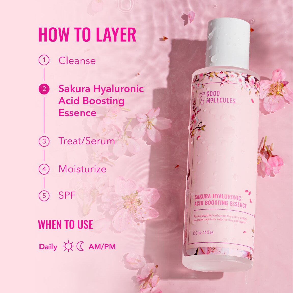 Sakura Hyaluronic Acid Boosting Essence S0