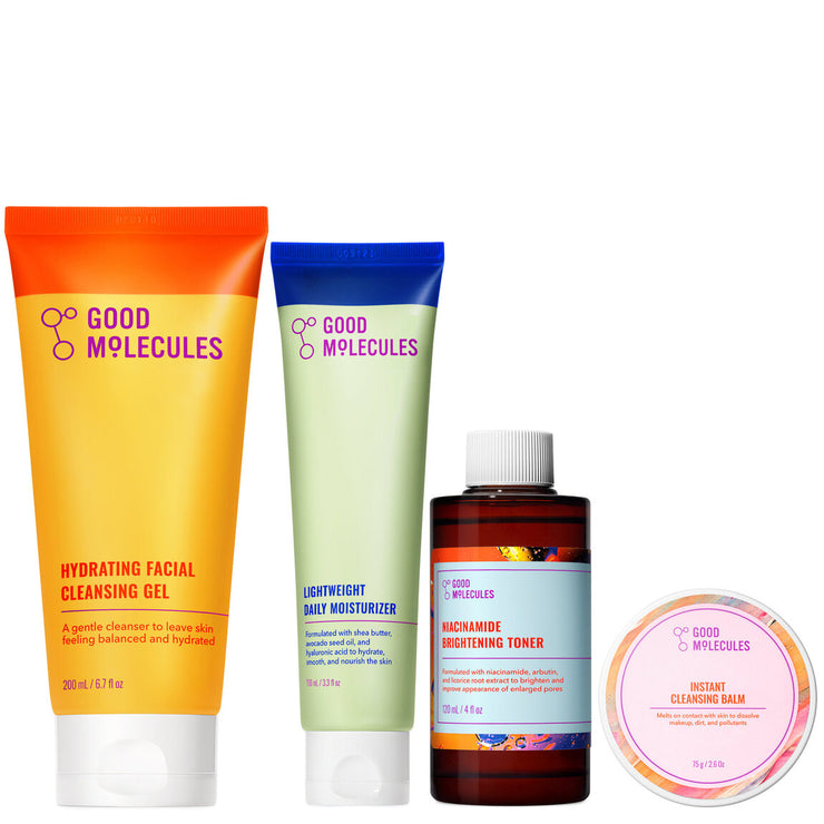 Double Cleanse, Tone, Moisturize X2