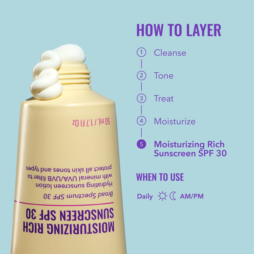 Moisturizing Rich Sunscreen SPF 30 T4