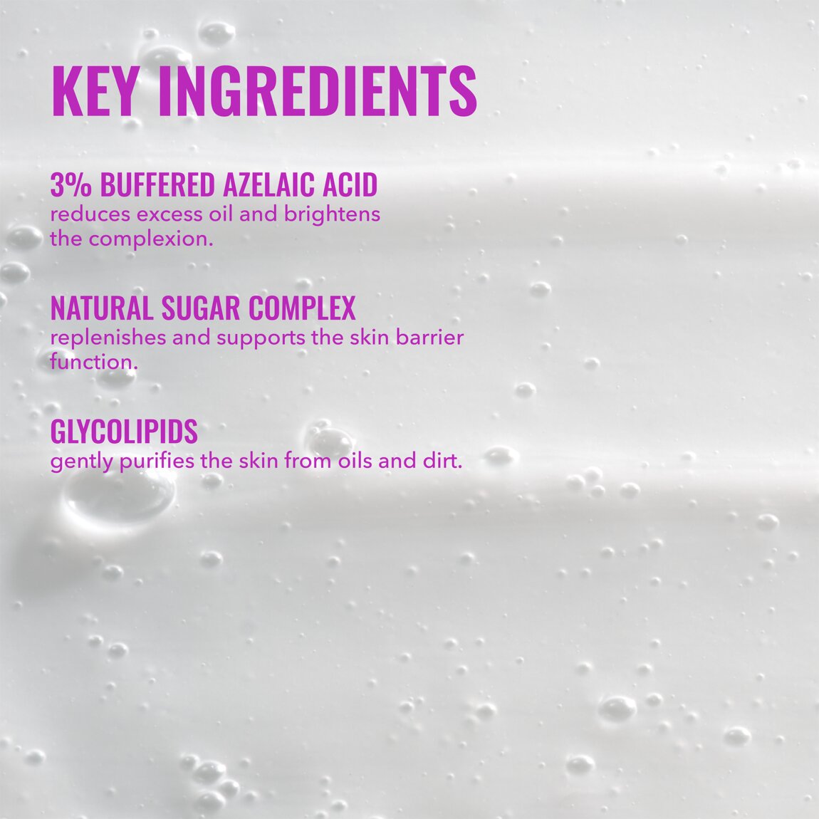 Soothing Azelaic Acid Cleanser W1
