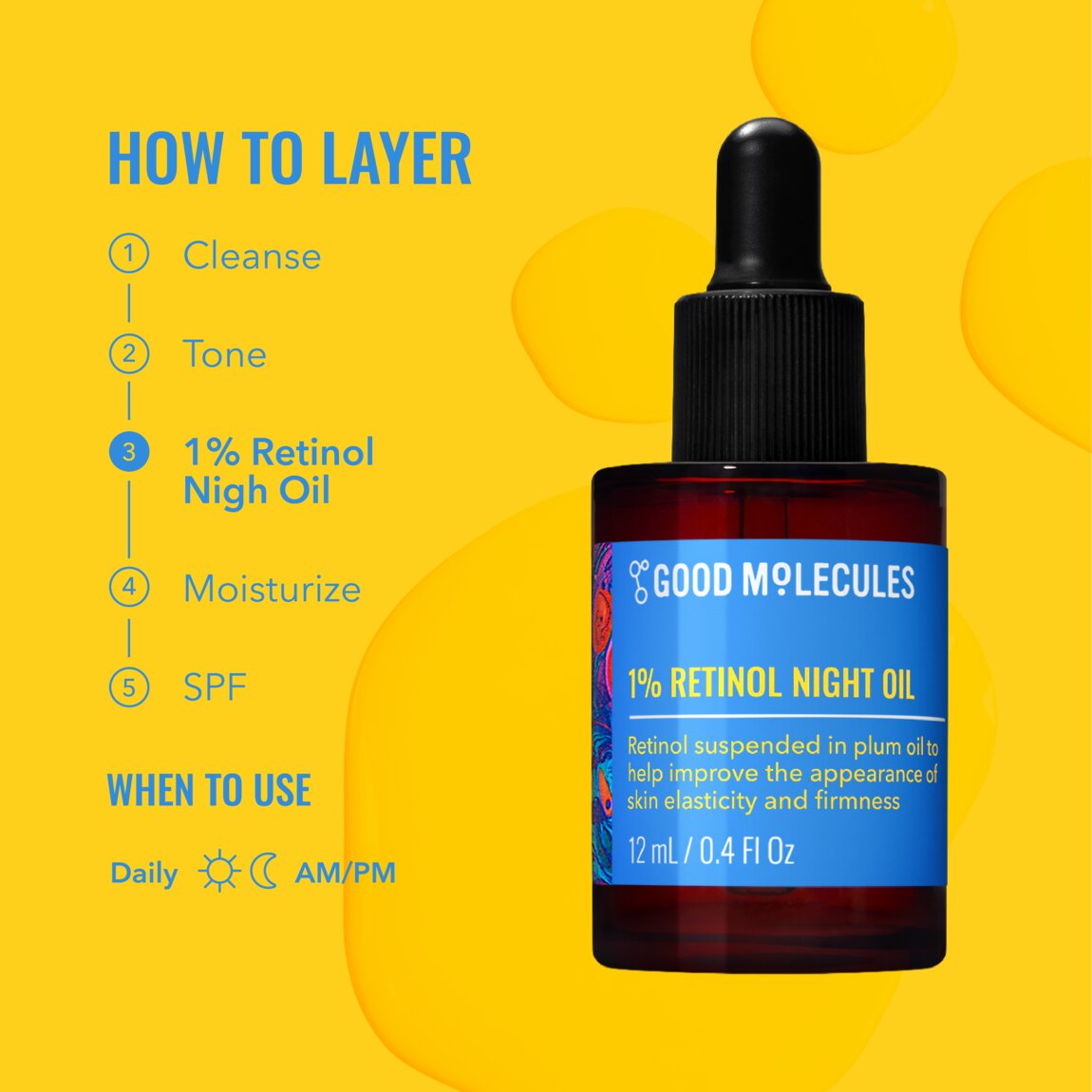 1% Retinol Night Oil O0